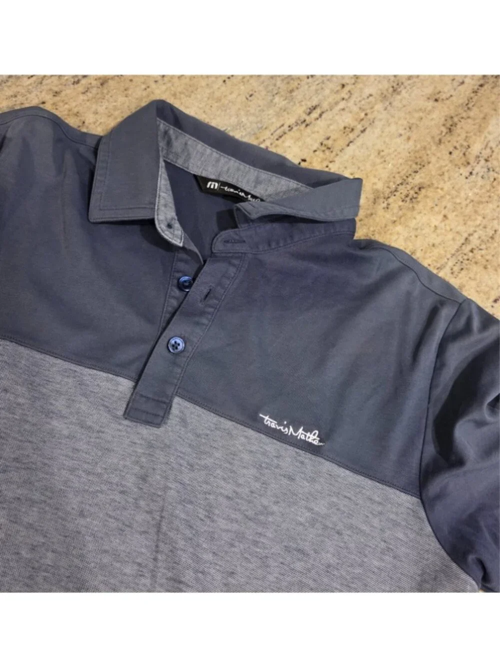 Lot of 4 Mens Size M Gray Black Golf Polo Short Sleeve Haagan Travis Mathew